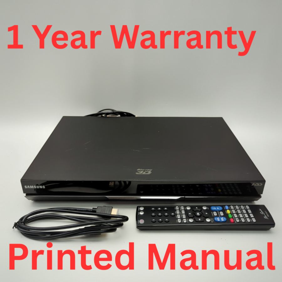 SAMSUNG BD-D8500M TWIN FREEVIEW HD 500GB HDD RECORDER SMART 3D BLU-RAY PLAYER