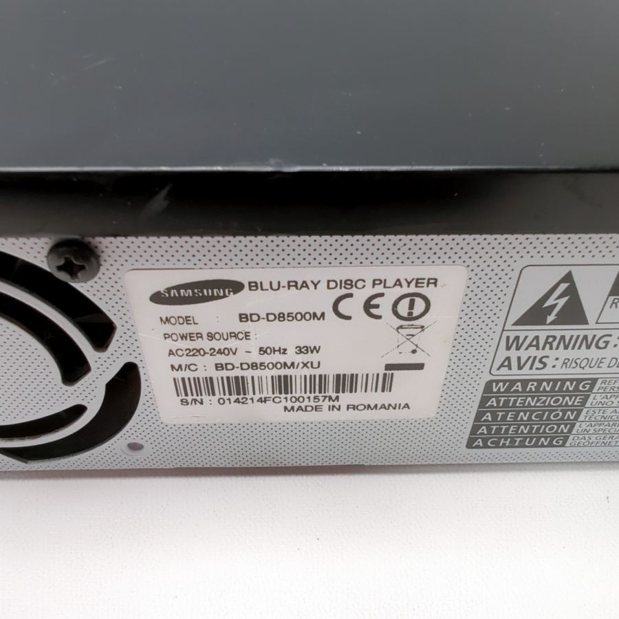 SAMSUNG BD-D8500M TWIN FREEVIEW HD 500GB HDD RECORDER SMART 3D BLU-RAY PLAYER – image 8