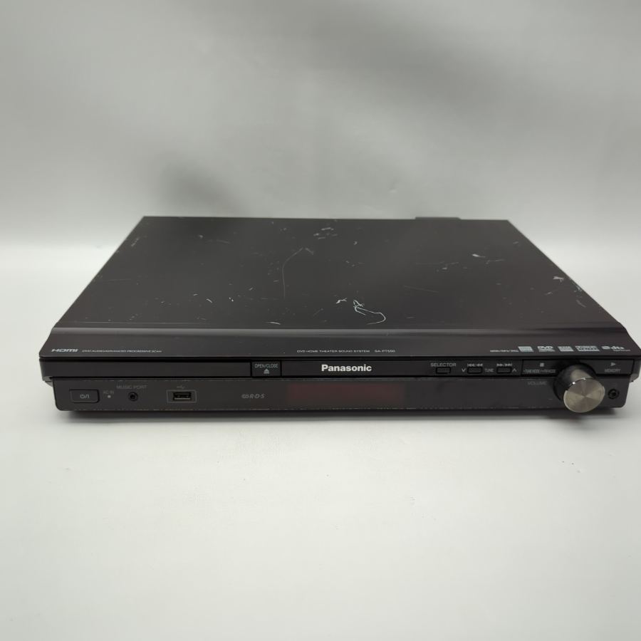Panasonic SA-PT550 DVD Home Theater Sound System Main Unit Only - Tested