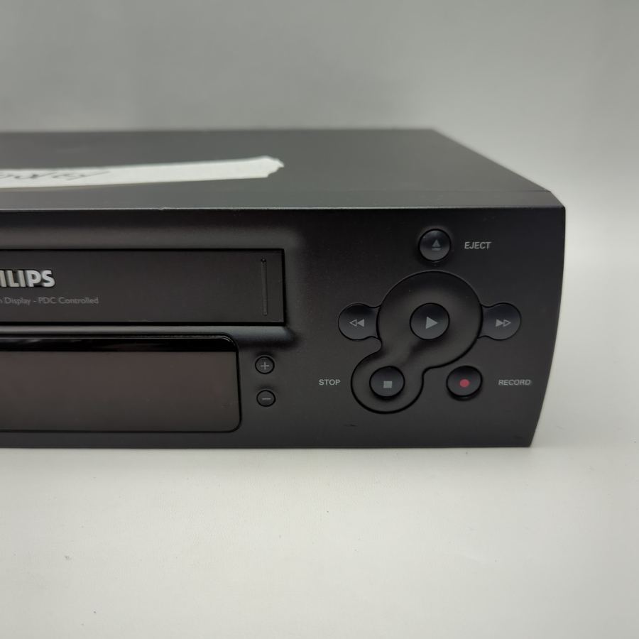Faulty Philips VR165/05 VHS VCR Playback & Recording SCART 90s 2000s movie prop – image 3
