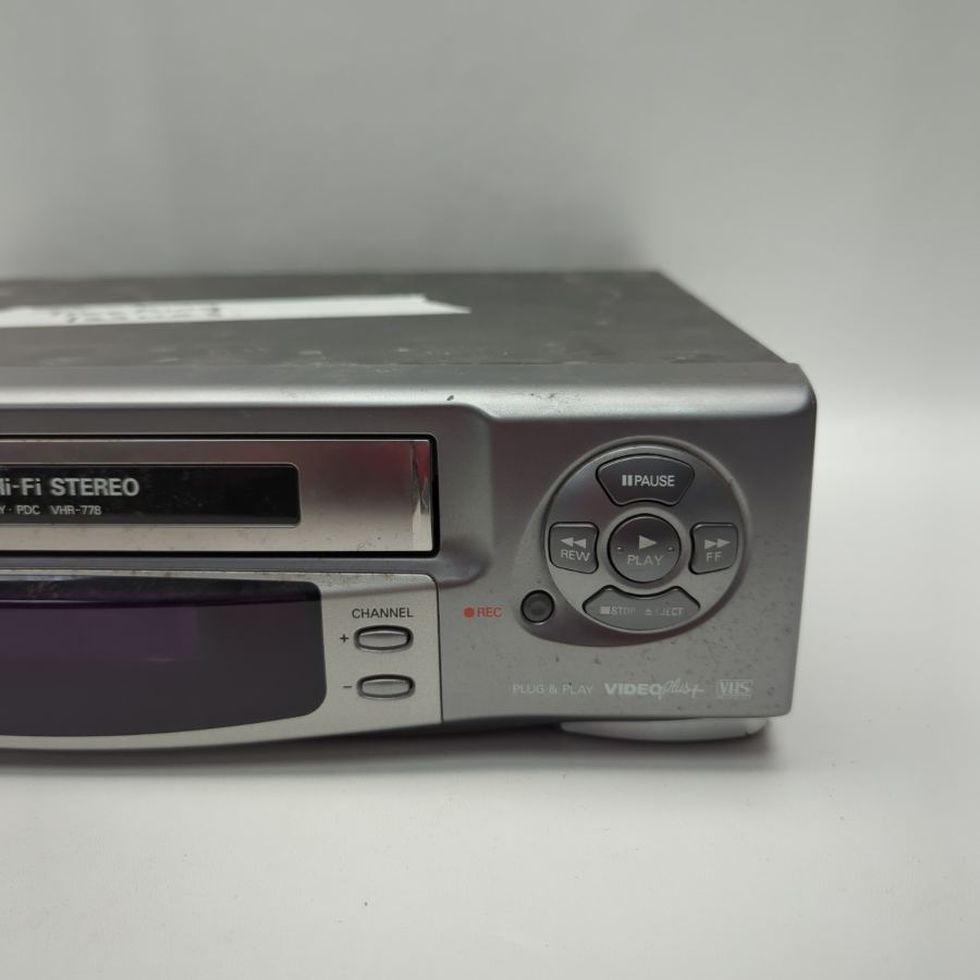 Faulty Sanyo VHR-778E Silver VHS Video Cassette Recorder VCR NICAM Hi-Fi Stereo – image 3