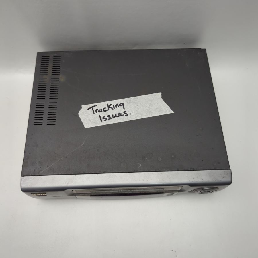Faulty Sanyo VHR-778E Silver VHS Video Cassette Recorder VCR NICAM Hi-Fi Stereo – image 4