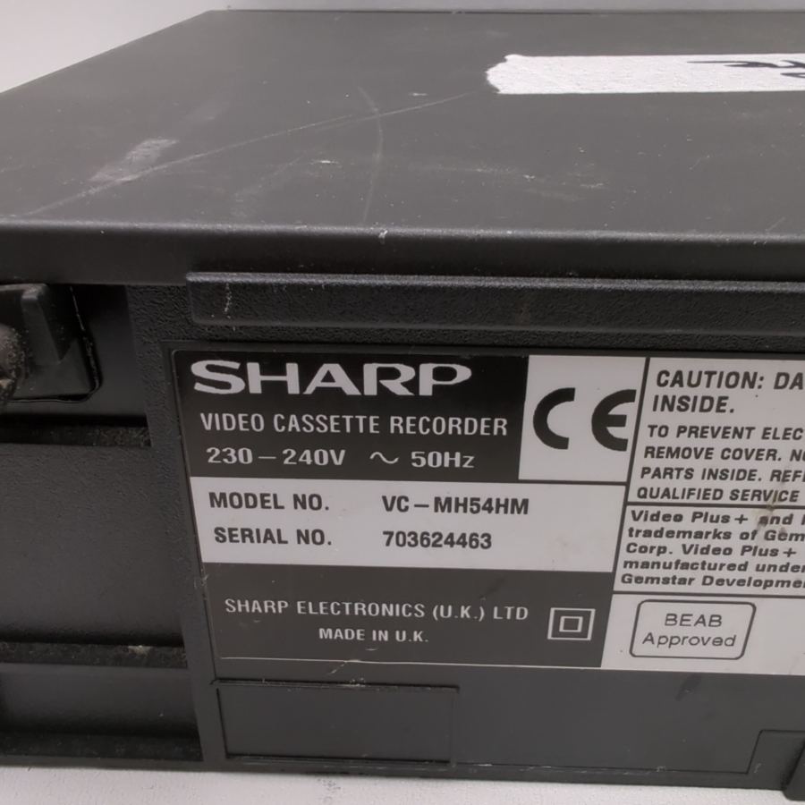 faulty Sharp VC-MH54HM VHS Video Cassette Recorder VCR 4-Head NICAM Hi-Fi – image 9