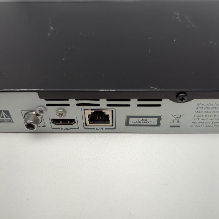 Representative photograph of the same model: TOSHIBA BDX1300 Blu-Ray & DVD Compact Small Player Remote HDMI Cable Warranty – image 2