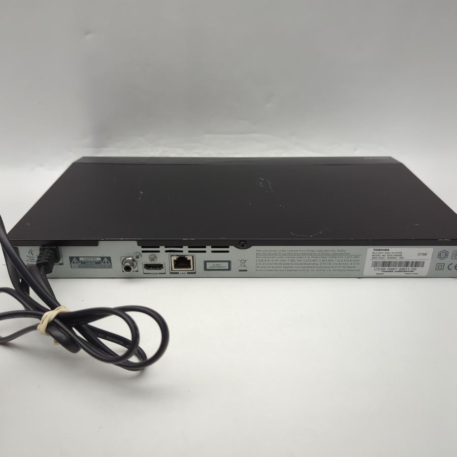 Representative photograph of the same model: TOSHIBA BDX1300 Blu-Ray & DVD Compact Small Player Remote HDMI Cable Warranty – image 8