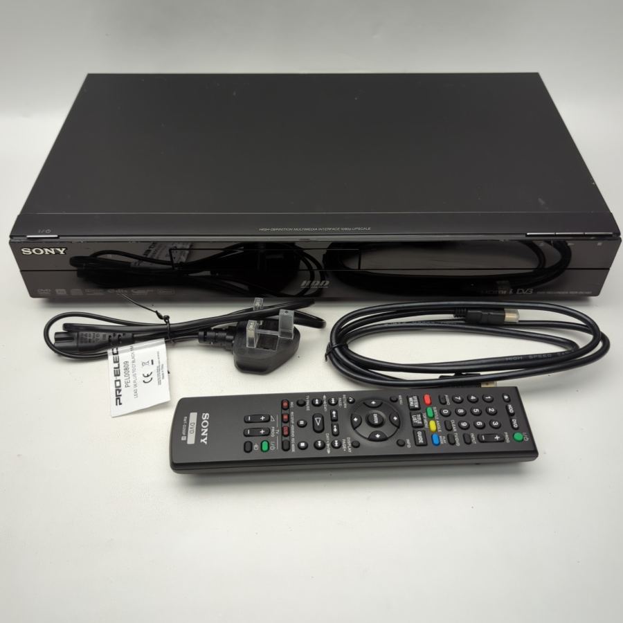 Sony RDR-DC100 DVD Recorder Black (DVB) 1080p Twin-SCART HDMI Portable – image 2