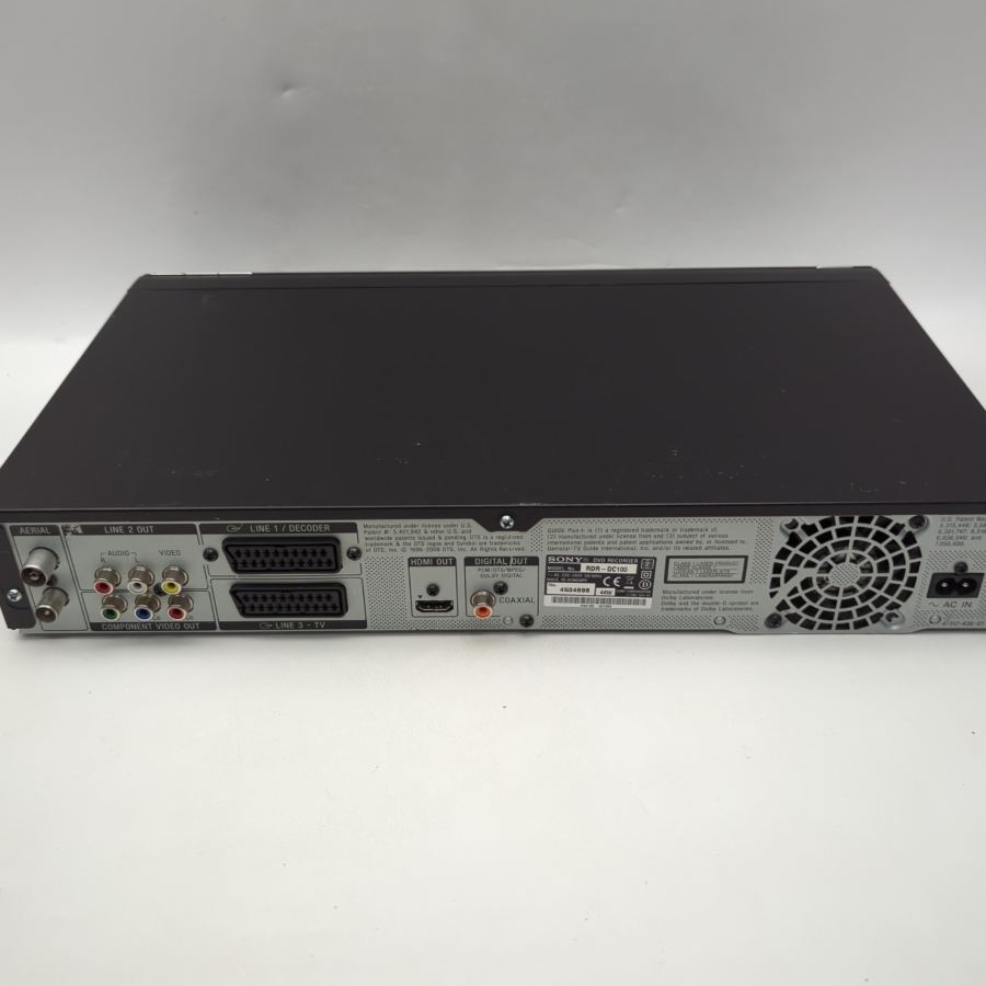 Sony RDR-DC100 DVD Recorder Black (DVB) 1080p Twin-SCART HDMI Portable – image 7