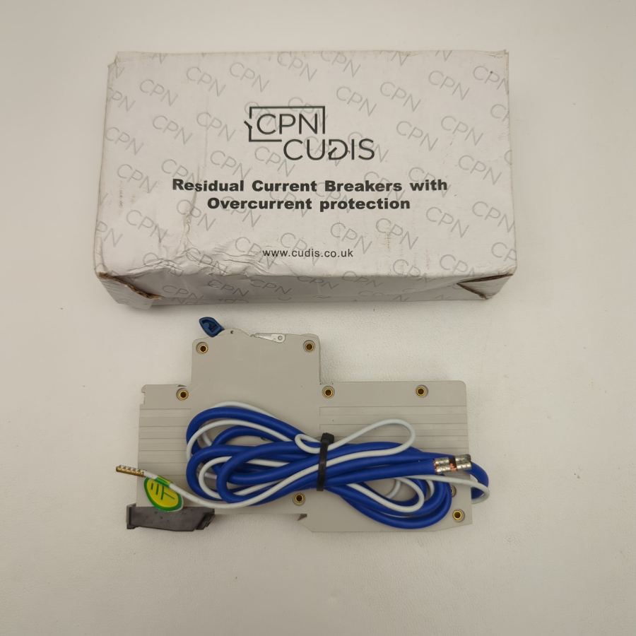 Representative photograph of Cudis Cpn ROH116B/030 16A Single Pole RCBO type B 10ka 30Ma
