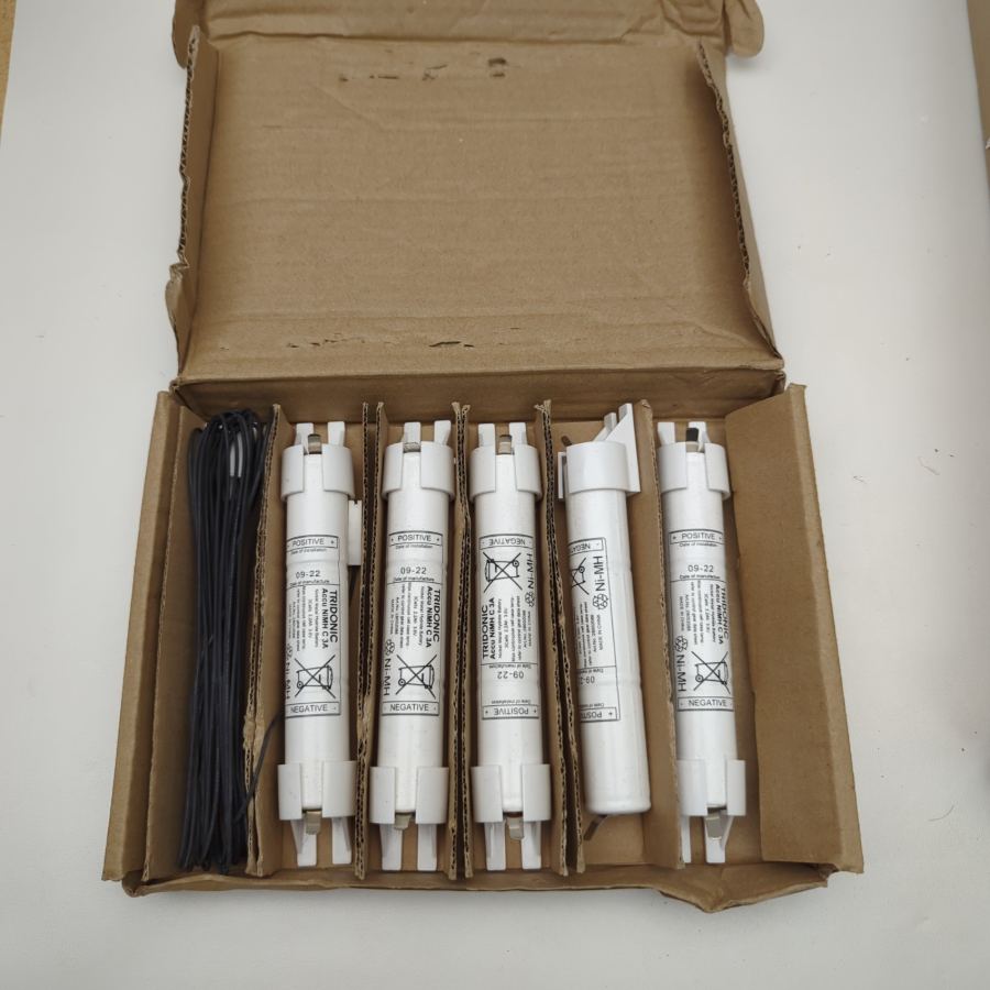 TRIDONIC Type Accu NIHM 2.2Ah battery pack. Quantity 5