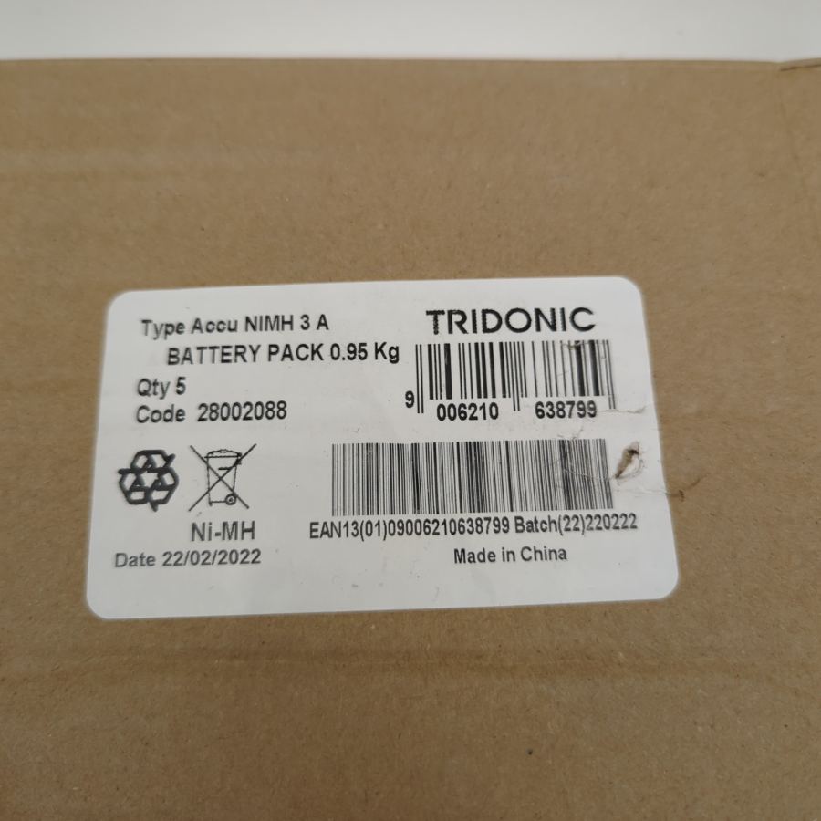 TRIDONIC Type Accu NIHM 2.2Ah battery pack. Quantity 5 – image 2