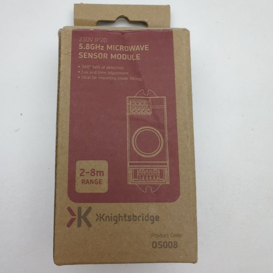 Representative photograph of the same model: Knightsbridge 5.8GHz Microwave Sensor Module - OS008 – image 4
