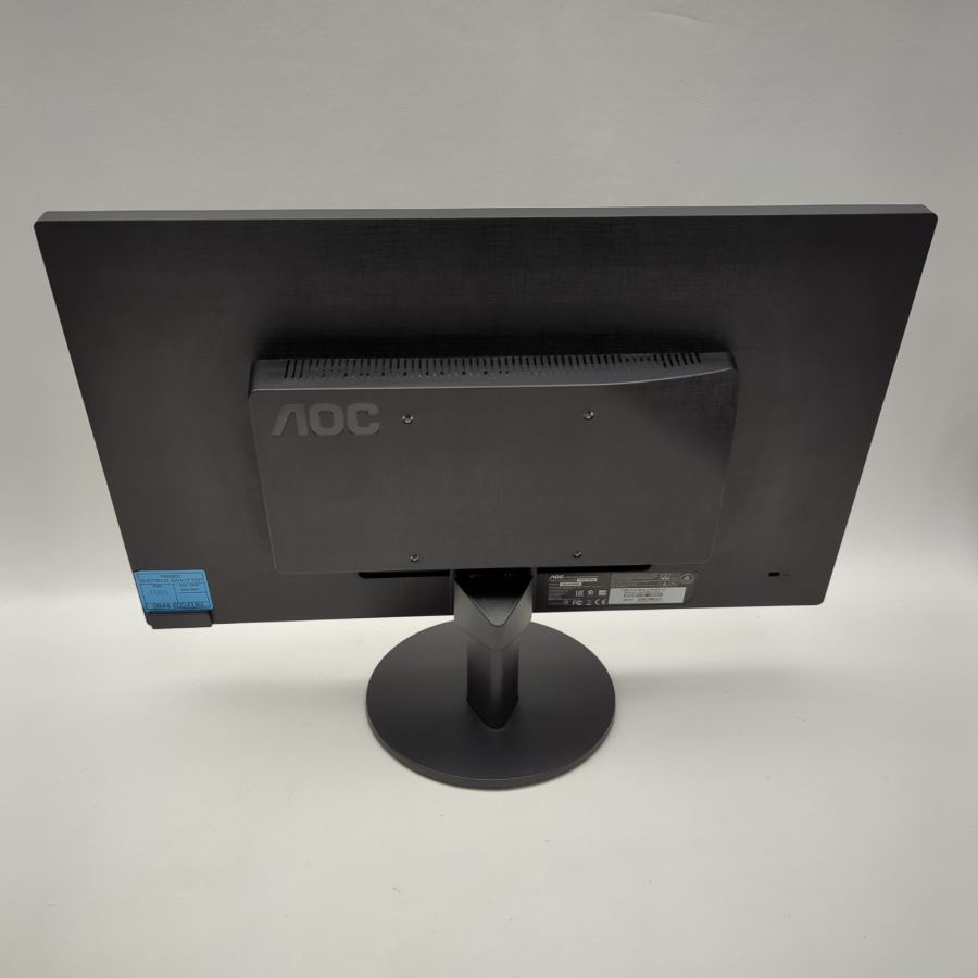 AOC 19.5" LCD Monitor (LED Backlit) E2070SWN With Stand, VGA & Power Cable – image 3
