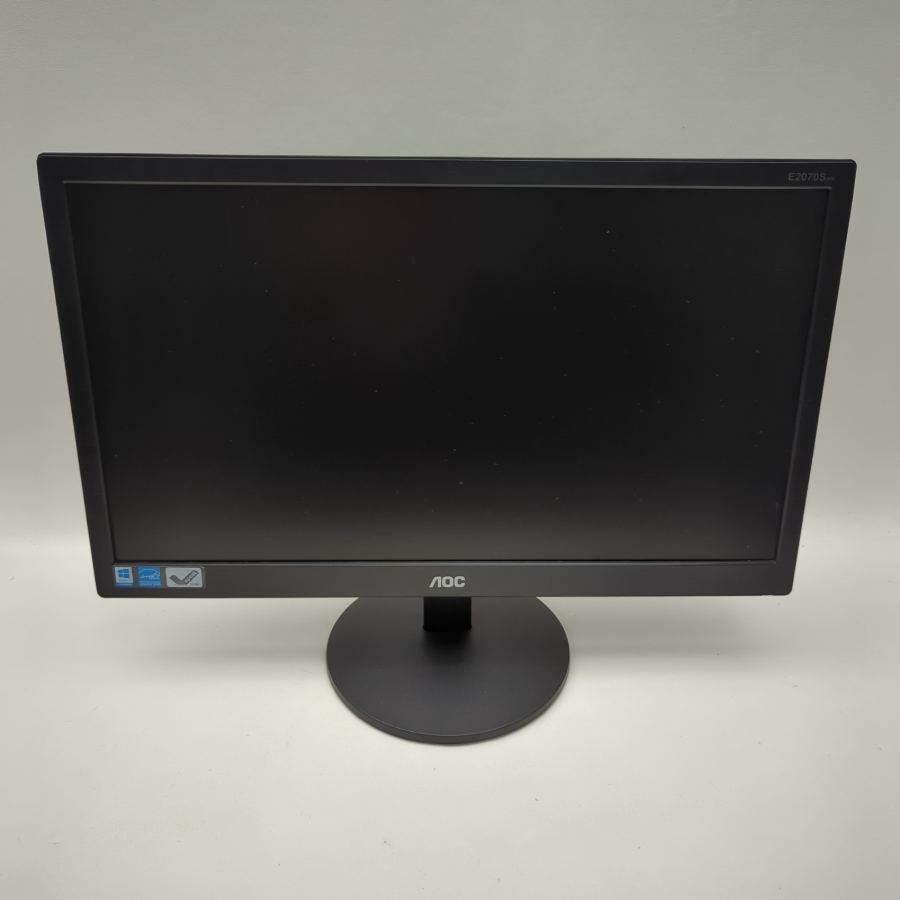 AOC 19.5" LCD Monitor (LED Backlit) E2070SWN With Stand, VGA & Power Cable – image 4