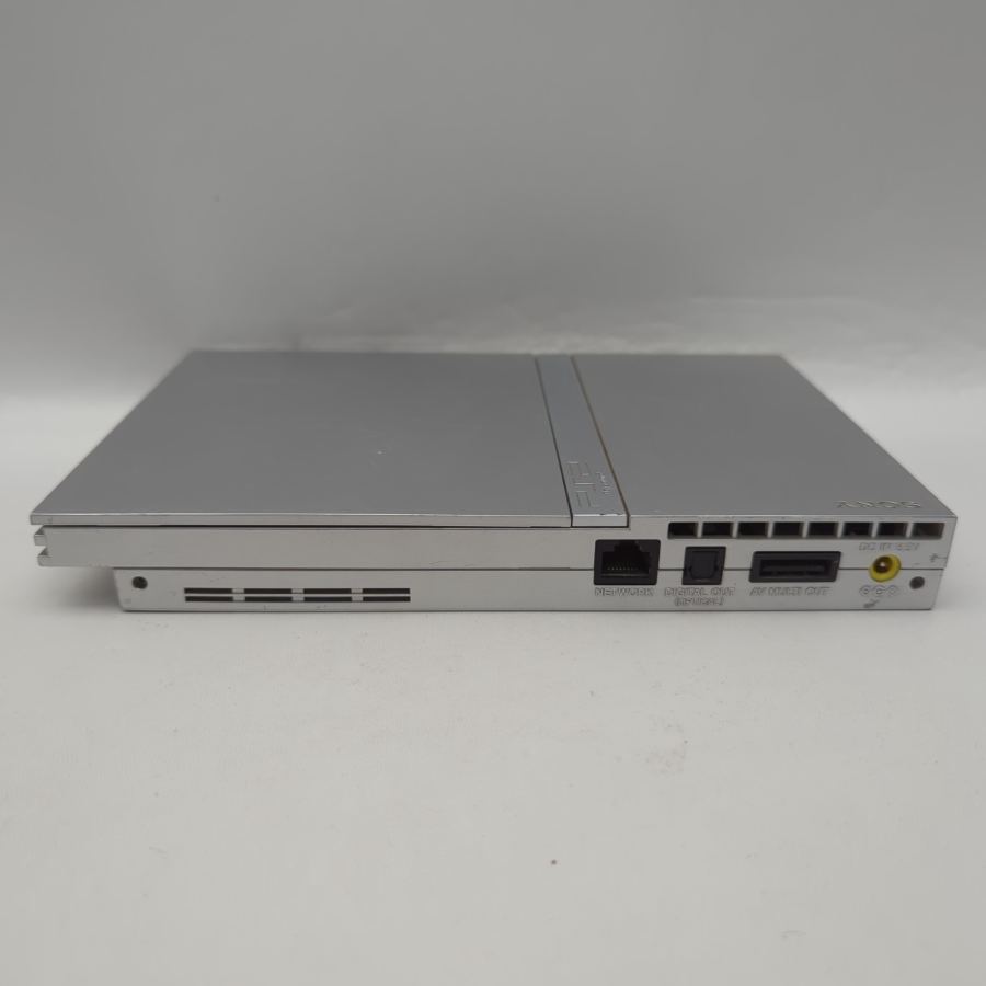 Sony PlayStation 2 PS2 Slim Silver Console Wireless Controller 128MB MC – image 3