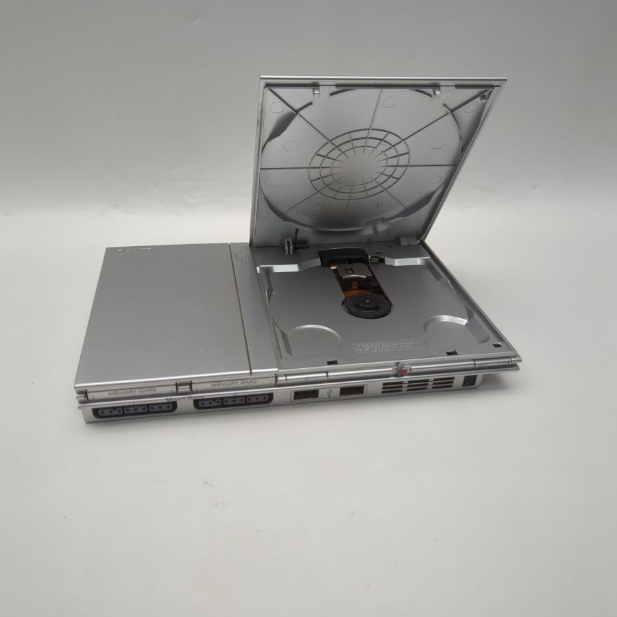 Sony PlayStation 2 PS2 Slim Silver Console Wireless Controller 128MB MC – image 6