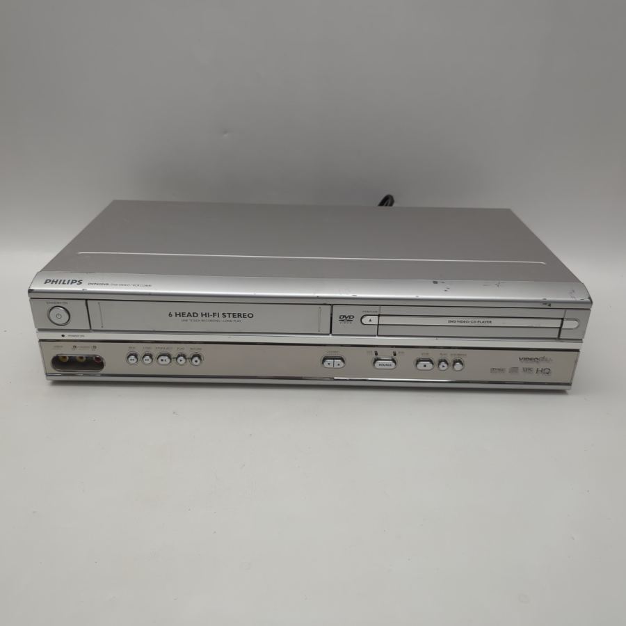 Philips DVP620VR/05 DVD VHS Combo 6 Head Stereo SCART Silver Tested Remote – image 4