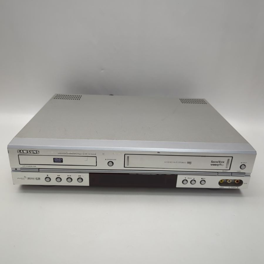 Samsung SV-DVD3E DVD / VHS VCR Combi Video Player Recorder - TESTED - Silver – image 4