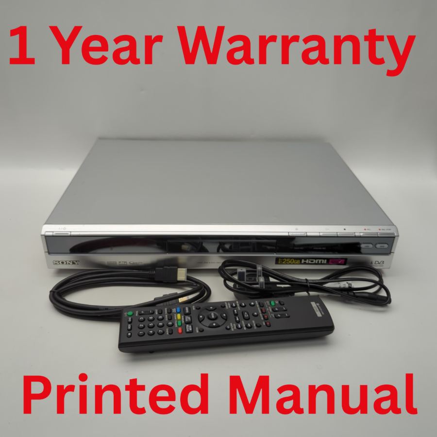Sony RDR-HXD1065 DVD HDD Recorder 160GB Freeview HDMI W/ Remote