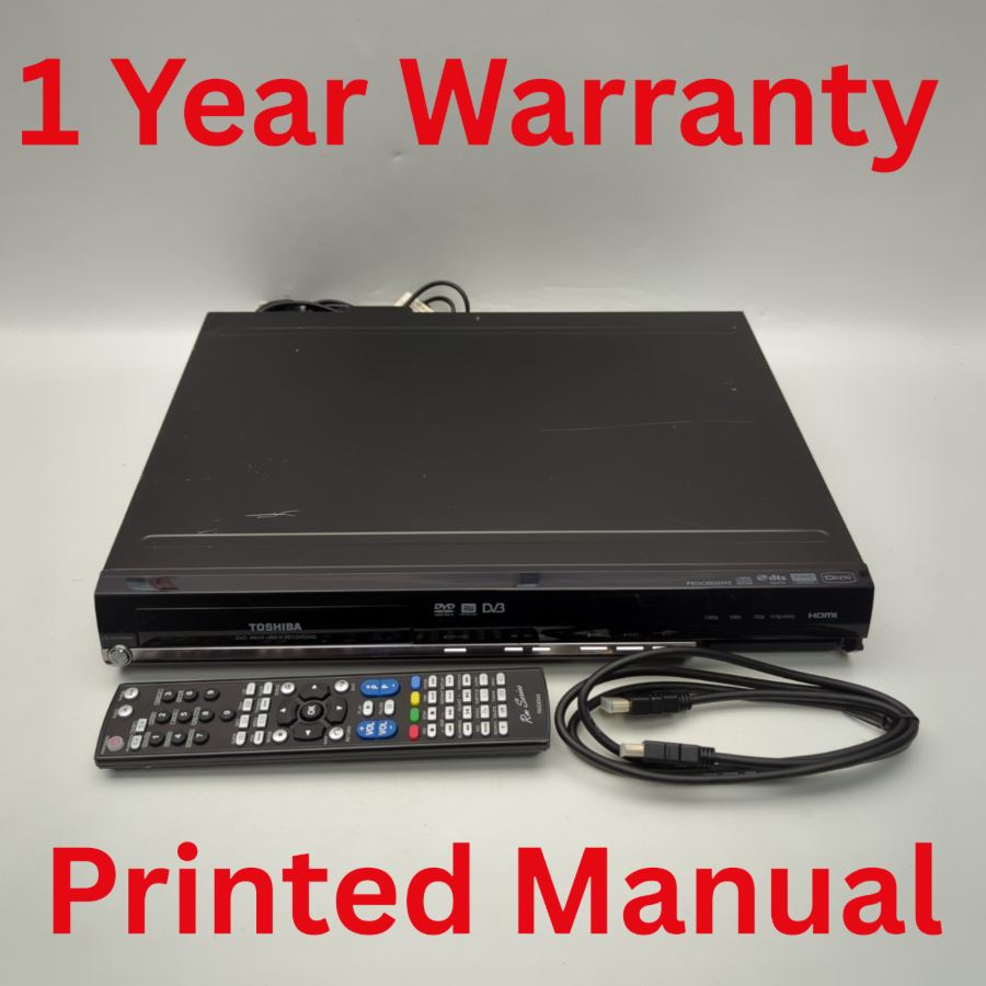 Toshiba D-R18DT-KB Black DVD Video HDMI Recorder Freeview W/ Remote
