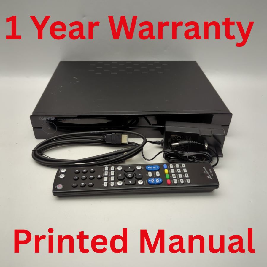 Toshiba HDR5010KB Digital TV Recorder HDMI USB Freeview Box Black Tested