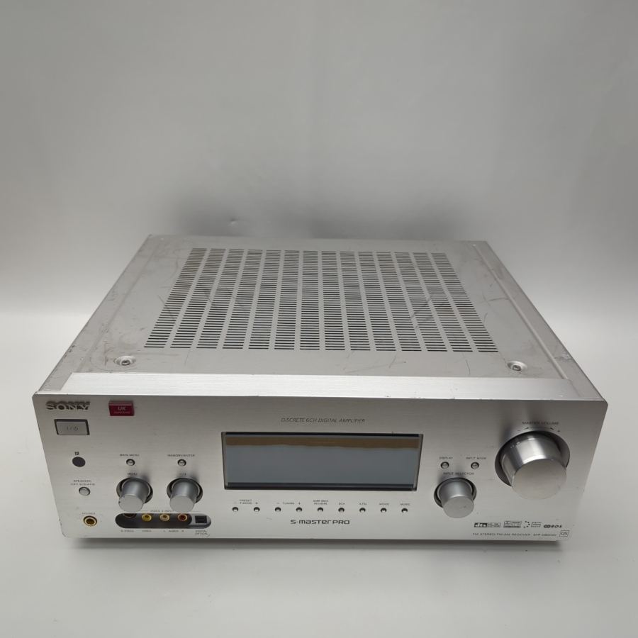 Sony STR-DB2000 7.1 AV Home Theater Receiver Silver Optical Coax Component