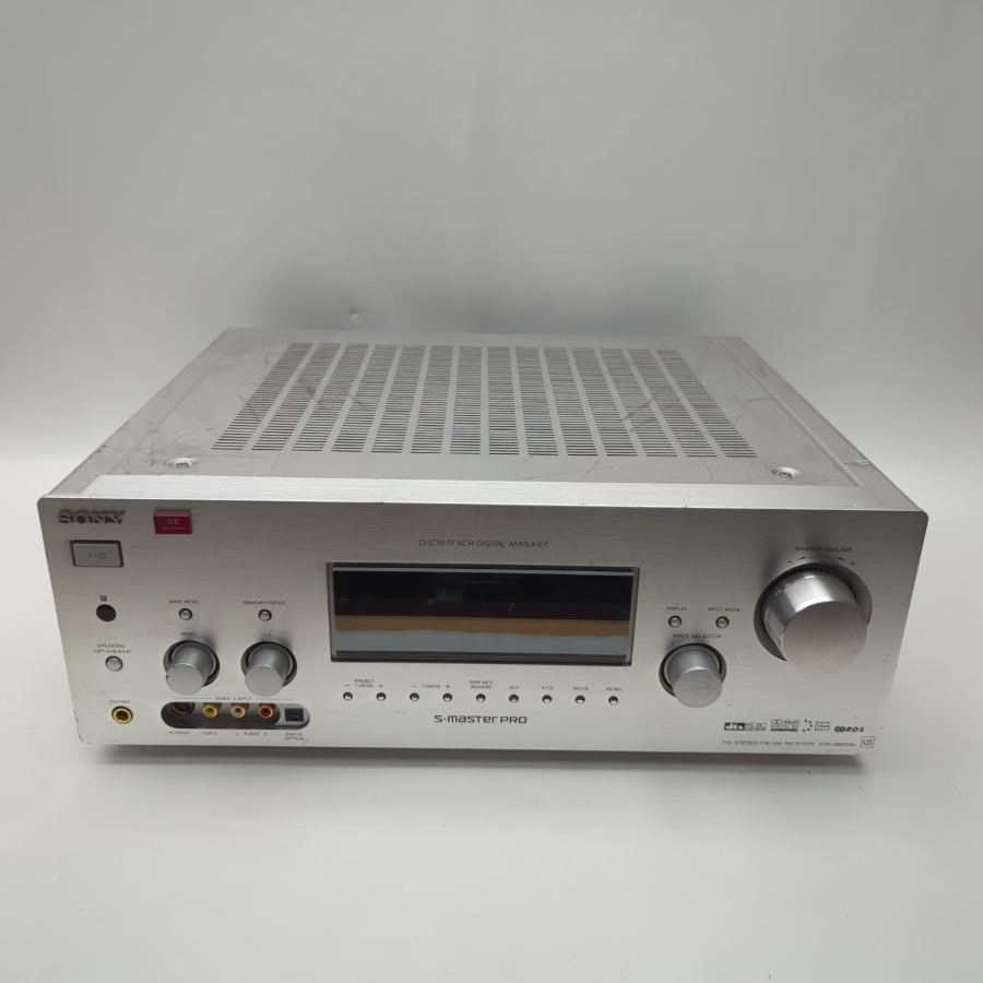 Sony STR-DB2000 7.1 AV Home Theater Receiver Silver Optical Coax Component – image 2