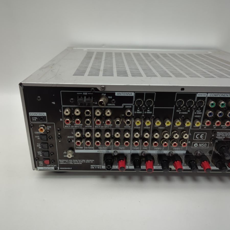 Sony STR-DB2000 7.1 AV Home Theater Receiver Silver Optical Coax Component – image 8