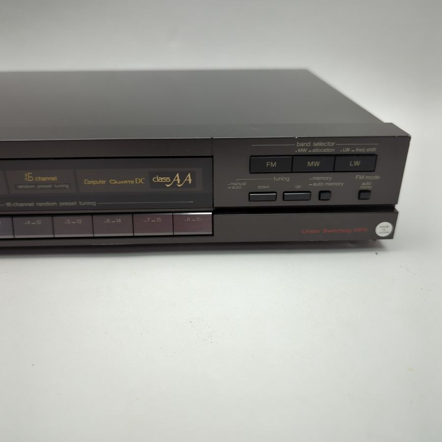 Technics ST-G45AL Quartz Synthesizer LW MW FM Stereo Tuner Black 240V 9W – image 5