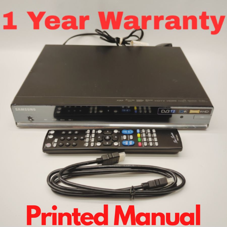 SAMSUNG BD-DT7800 HD Freeview Black 500GB PVR Recorder With REMOTE