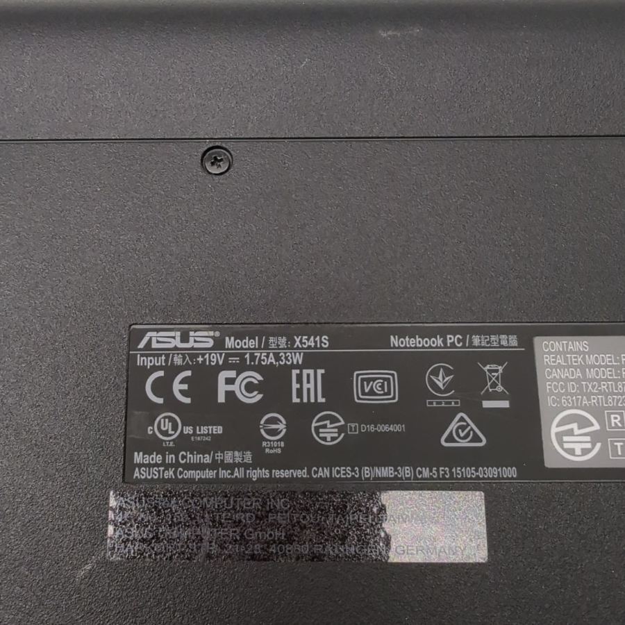 Silver ASUS X541s Notebook Laptop Intel Pentium N3710 4GB RAM 240GB SSD Win 10 – image 8