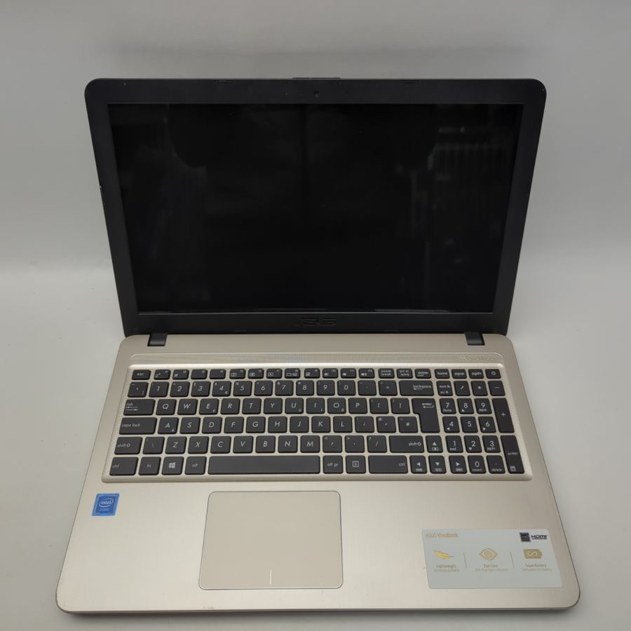 ASUS X540M Notebook Intel Celeron N4000 4GB RAM 240 SSD Black Silver Windows 10
