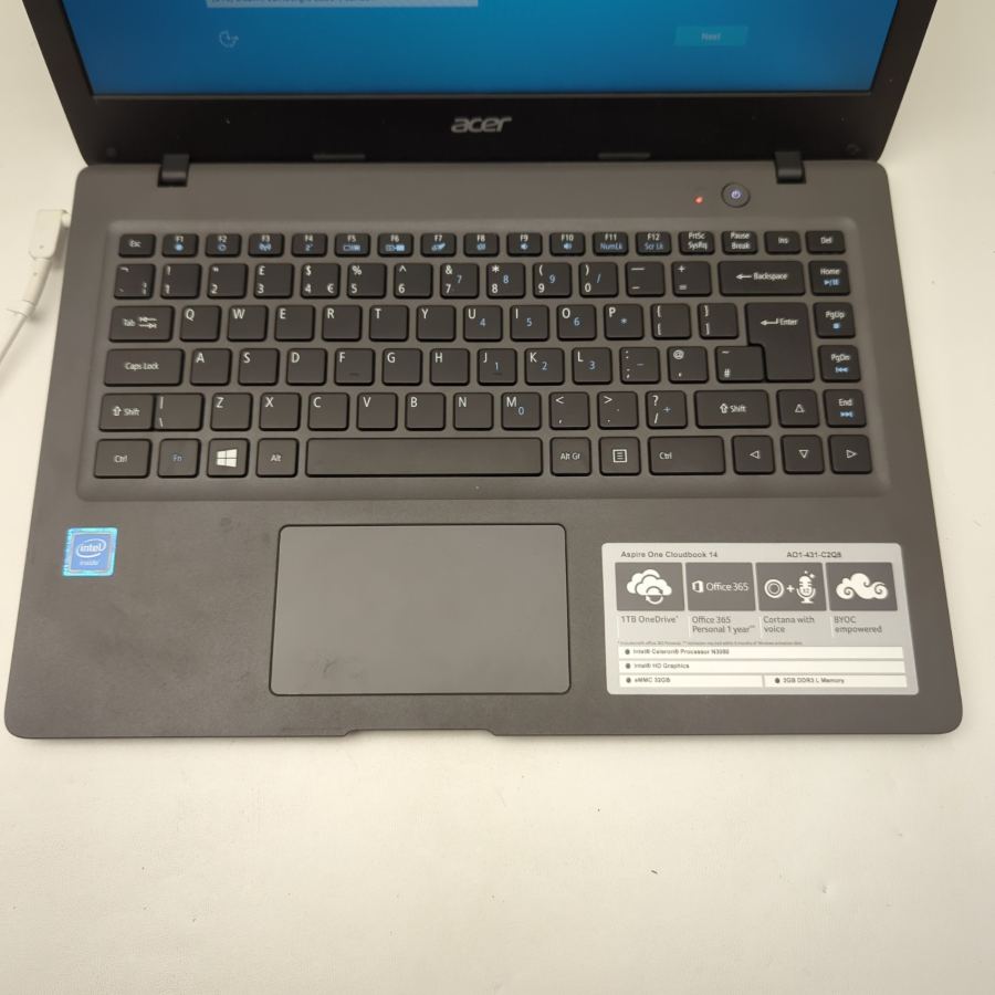 Acer Aspire Cloudbook 14 AO1-431-C2Q8 Intel Celeron N3050 2GB Ram 32GB Win 10 – image 11
