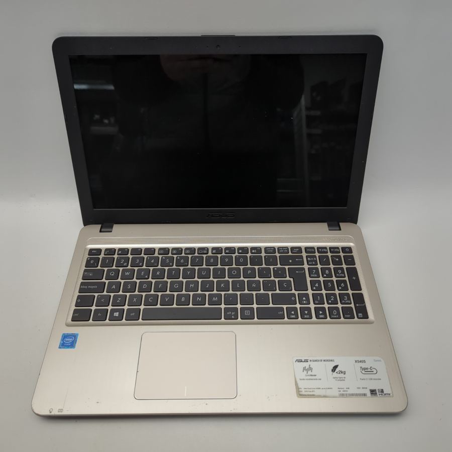 Silver ASUS X540S Notebook Laptop Celeron N306U 4GB RAM 240GB SSD New Battery