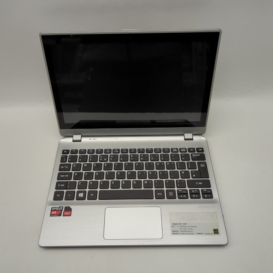 Acer Aspire V5-122P AMD A4-1250 4GB RAM 500Gb HDD Windows 10 Touchscreen