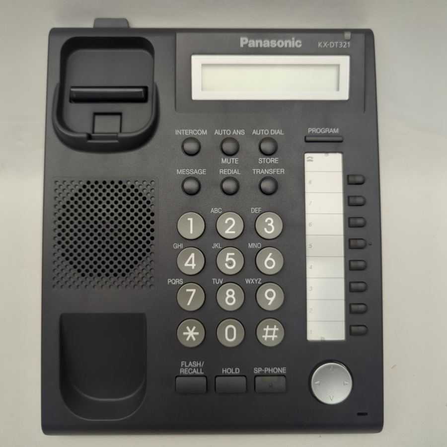 Representative photograph of the same model: NEW & BOXED Panasonic KX-DT321UK-B Digital Desktop Telephone Black – image 3
