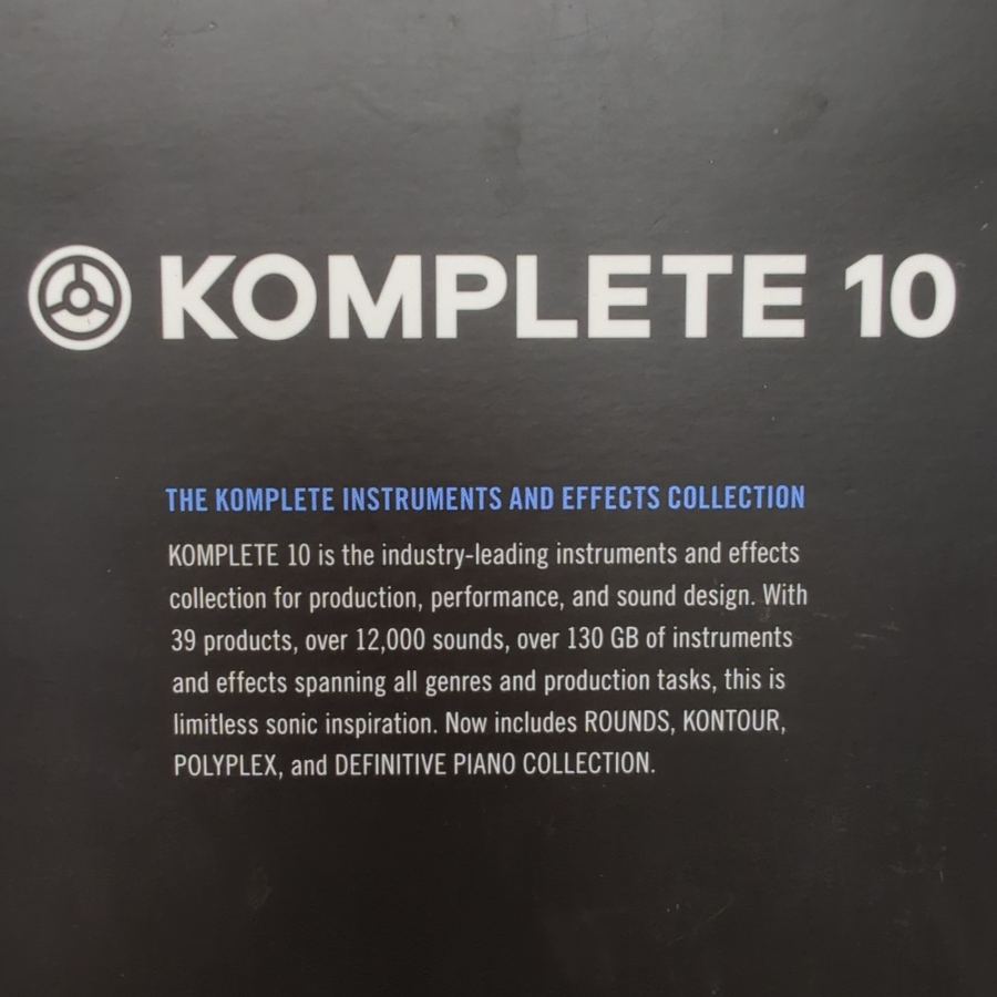 Native Instruments Komplete 10 Software Bundle – All Discs Included – image 5