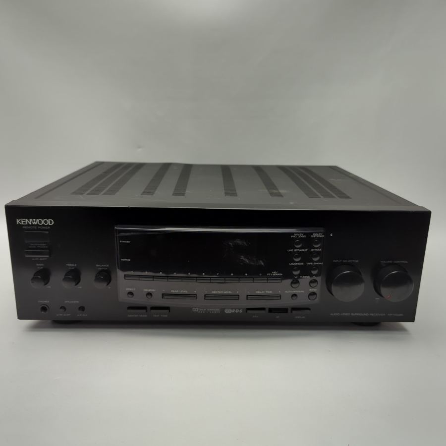 2 Kenwood KR-V5080 Surround Sound Digital Audio Video Stereo Receiver 170W Black – image 3