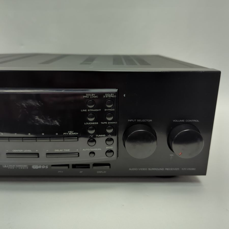 2 Kenwood KR-V5080 Surround Sound Digital Audio Video Stereo Receiver 170W Black – image 4