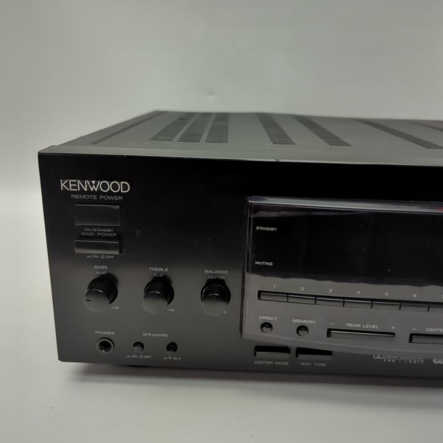 2 Kenwood KR-V5080 Surround Sound Digital Audio Video Stereo Receiver 170W Black – image 5