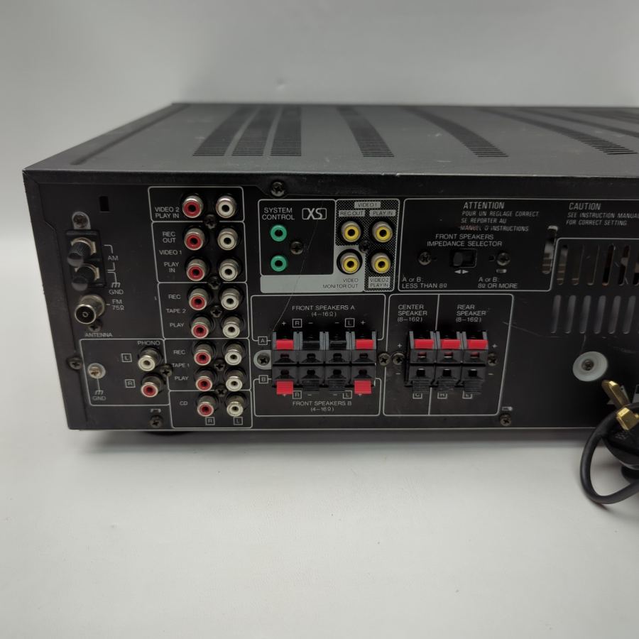 2 Kenwood KR-V5080 Surround Sound Digital Audio Video Stereo Receiver 170W Black – image 8