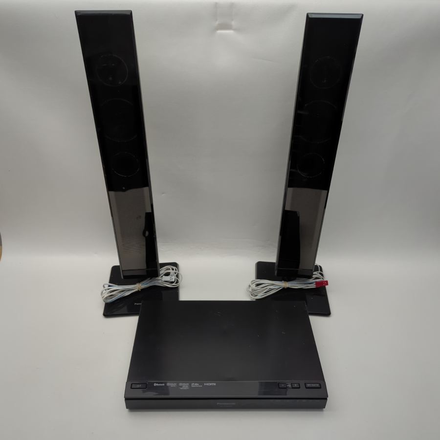 Panasonic SU-HTB550 Home Theatre Audio 2.1ch Soundbar Standing Speakers Black – image 2