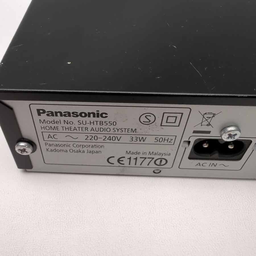 Panasonic SU-HTB550 Home Theatre Audio 2.1ch Soundbar Standing Speakers Black – image 7