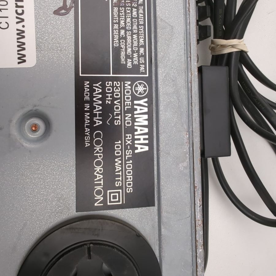 Yamaha RX-SL100RDS AV 5.1 Dolby Digital Surround sound slimline amp model – image 10