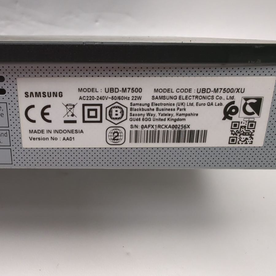 Samsung UBD-M7500 - Ultra HD 4K Blu-ray and DVD Player with remote Warranty – image 10