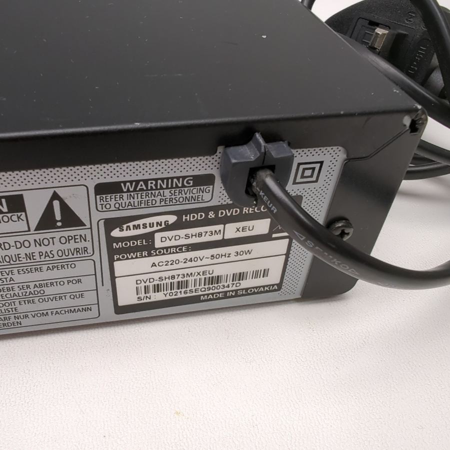 Samsung DVD-SH873M DVD 160GB HDD Recorder PVR DVR Free HDMI Cable – image 10
