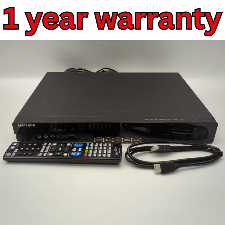 Samsung DVD-SH875M DVD 250GB HDD Recorder Black Working Tested UK Warranty