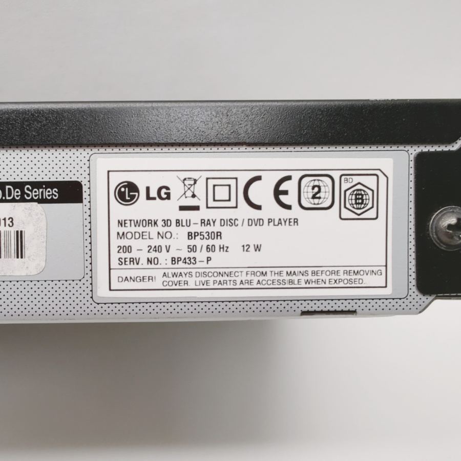 LG BP530R Smart 3D Blu-Ray Disc / DVD Player HD DIVX/1080p HDMI Cable W/ Remote – image 6