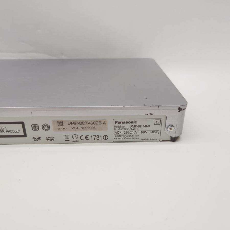 PANASONIC DMP-BDT460 Grey Blu-ray Disc Player HDMI Cable Remote 1 Year Warranty – image 2