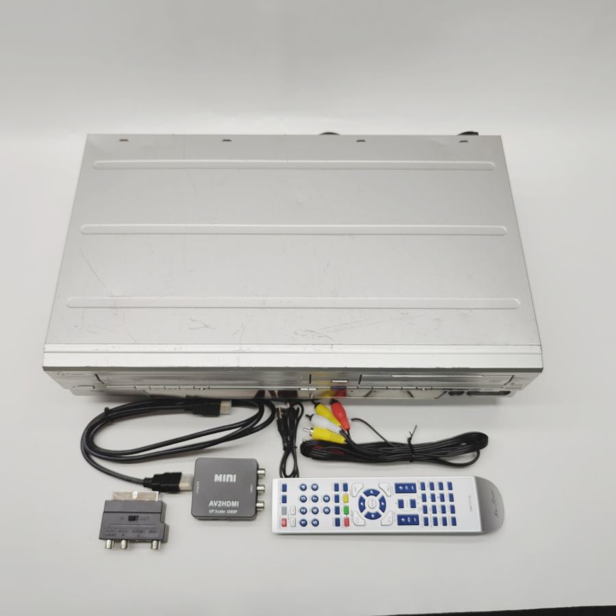 Funai DRV-B2737 6-Head MP3 DVD / VHS Dual Recorder -Silver COPY VHS to DVD – image 2