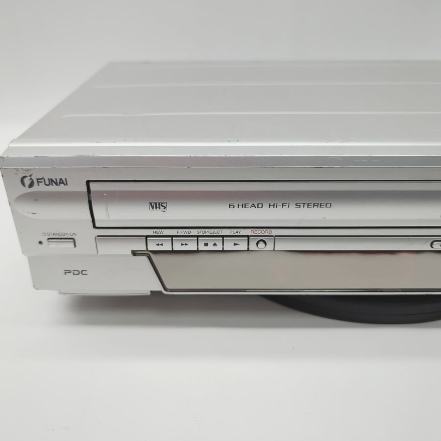 Funai DRV-B2737 6-Head MP3 DVD / VHS Dual Recorder -Silver COPY VHS to DVD – image 4